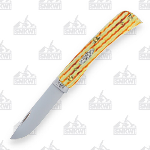 Case Campfire Bone Sod Buster Jr Folding Knife SMKW Exclusive