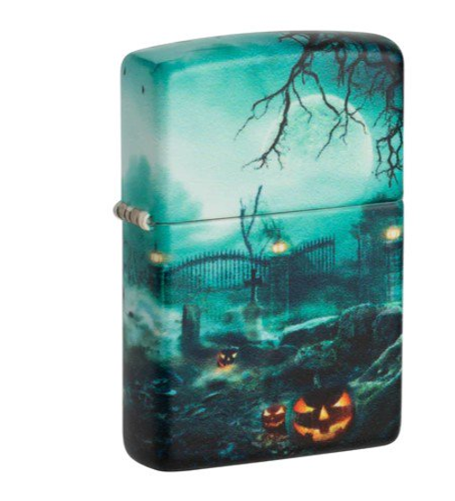 Zippo Halloween Graveyard Lighter