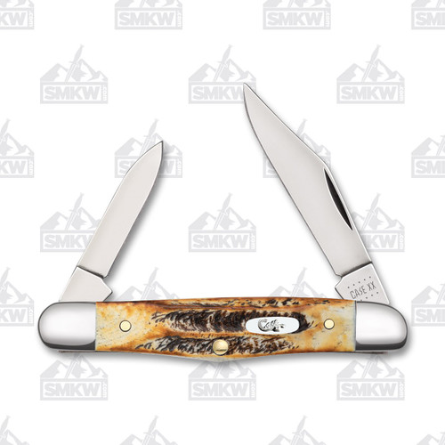 Case 6.5 BoneStag Half Whittler Folding Knife