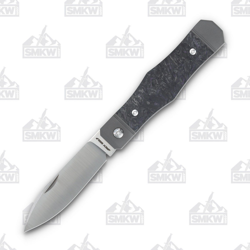 Jack Wolf Vampire Jack Folding Knife Purple Dark Matter Fat Carbon 1