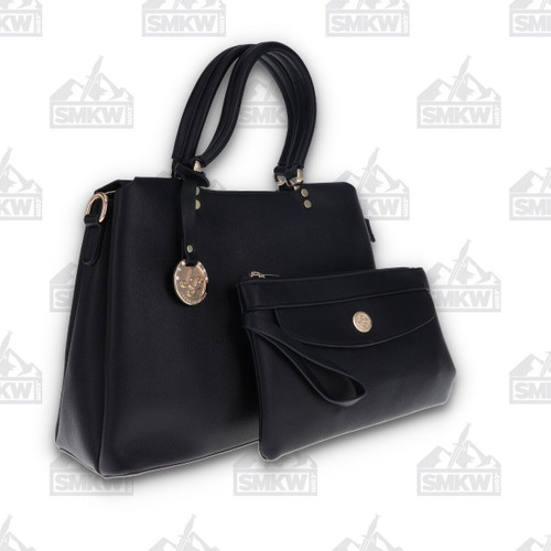 Image of beautiful woman purse handbag hanging on a shop-AN858669-Picxy