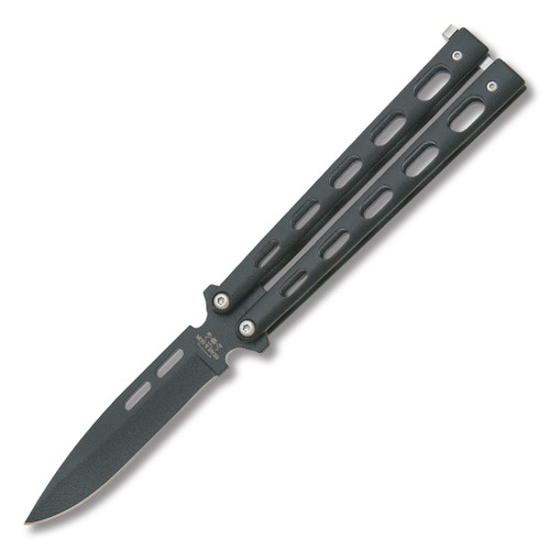 Bear & Son 5in Balisong 115B Carbon Black BR115B