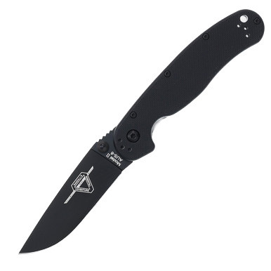 Ontario Rat II BP Folding Knife Black