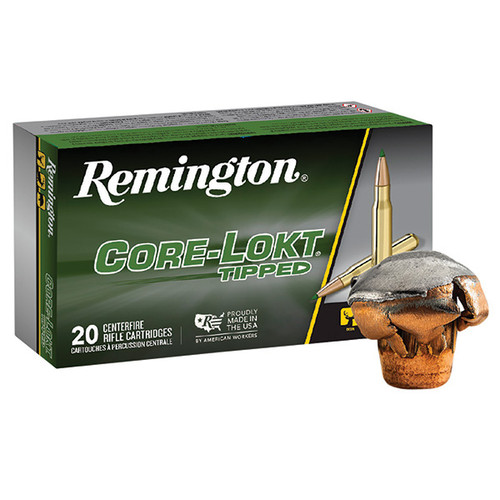 Remington Core-Lokt .280 Remington Rifle Ammunition Brass Centerfire 140 Grain Core-Lokt Tipped 