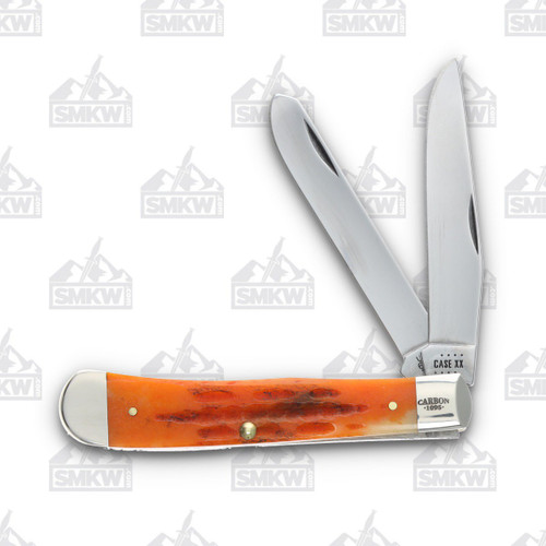 Case Smoky Valley Sunset Autumn Bone Trapper Folding Knife