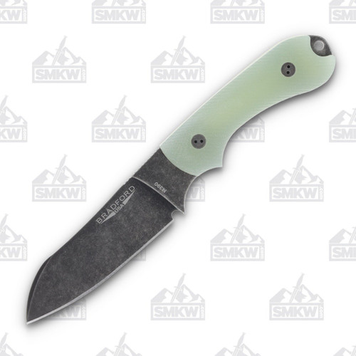 Bradford Guardian 3 Fixed Blade 3D Ghost G-10 (Nimbus  Sheepsfoot)