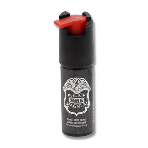 1/2 Ounce Pepper Spray with Pink Camouflage Vinyl Keyring Holster