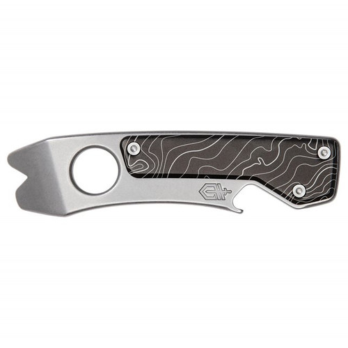 Gerber Chonk Topographical Black Aluminum Pocket Pry Tool