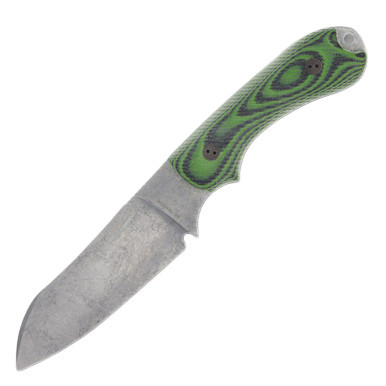 Bradford BK Trainium Training Knife Stonewash Toxic Green 3D