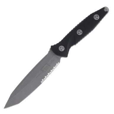 Microtech SOCOM Alpha Fixed Blade Knife (T/E Apocalyptic P/S | Black G-10)