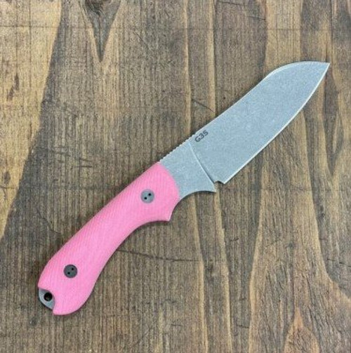 Bradford BK Trainium Training Knife Stonewash Pink 3D