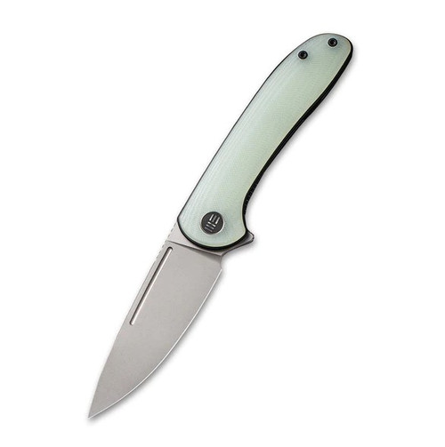 We Knife Saakshi Natural Green G-10