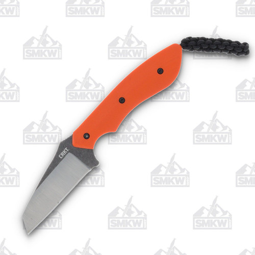 CRKT S.P.I.T. Fixed Blade Knife Orange G-10