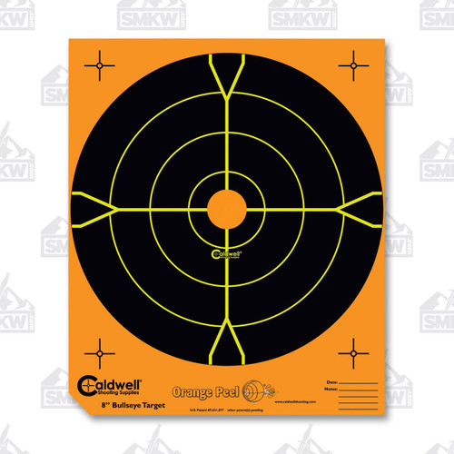 Caldwell Orange Peel 8" Bullseye (5 Sheets)
