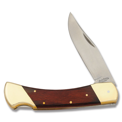 Schrade Uncle Henry Wood Bear Paw Lockback Folding Knife