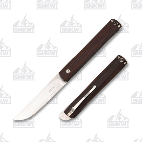 Boker Plus Wasabi Folding Knife Cocobolo