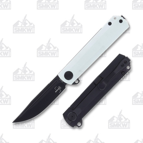 Boker Plus Cataclyst Folding Knife Black Blade White G-10