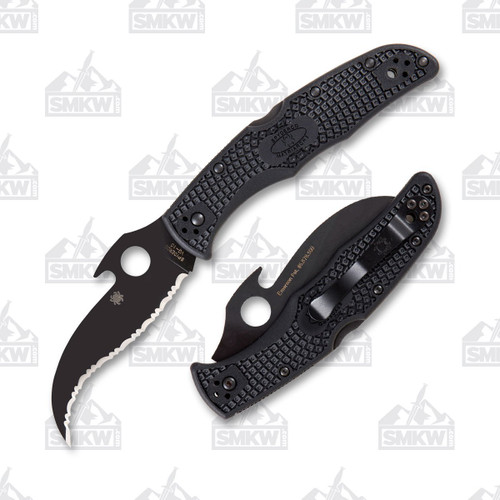 Spyderco Matriarch 2 Folding Knife All Black Emerson