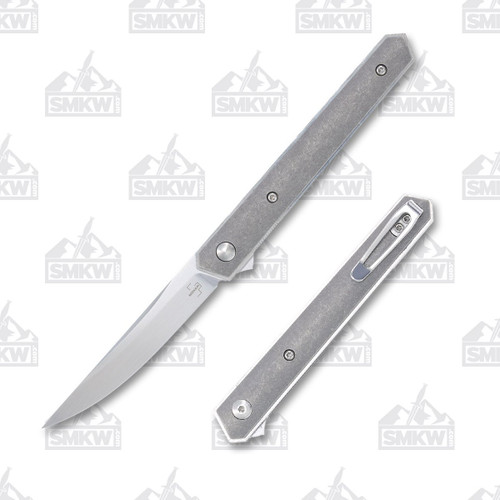 Boker Plus Kwaiken Air Mini Folding Knife 3.07in Satin Drop Point