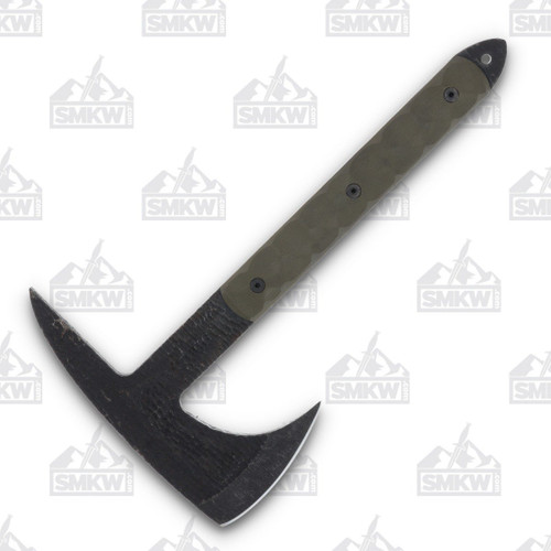 Stroup Knives Spike Tomahawk OD Green