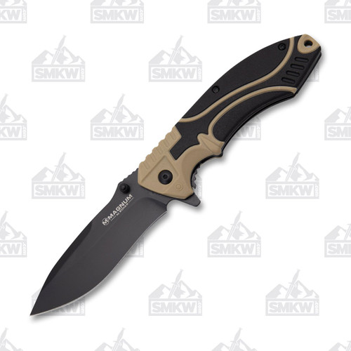 Boker Magnum Advance Desert Pro Folding Knife 3.77in Spear Point Blade