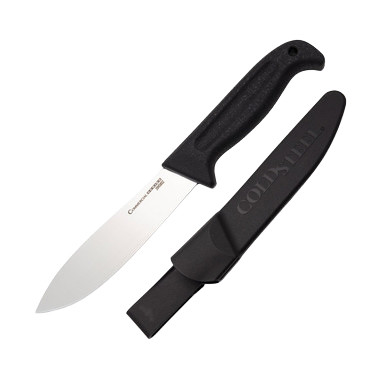 Cold Steel Commercial Western Hunter 6in Satin Drop Point Fixed Blade