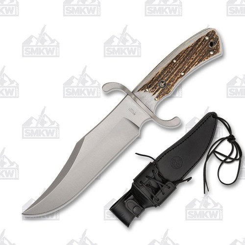 Boker Bowie Knife N690 Stag