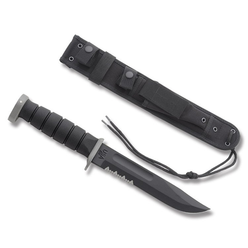 KA-BAR D2 Extreme Fighting Knife with Cordura Sheath