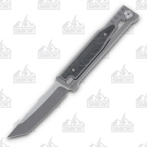 Reate Exo Black Micarta Gravity Knife (Tanto)