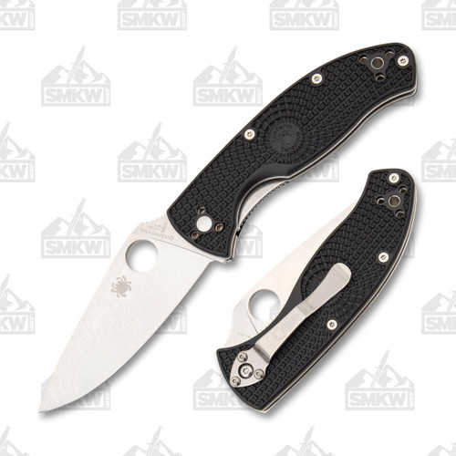 Spyderco Tenacious Lightweight Folding Knife Black