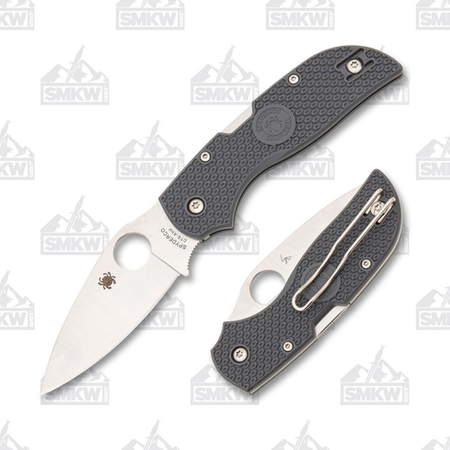 Spyderco Chaparral Folding Knife Gray FRN