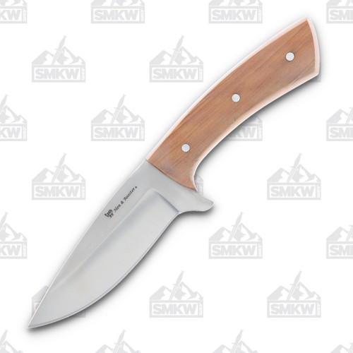 Hen & Rooster Olive Wood Hunting Fixed Blade Knife