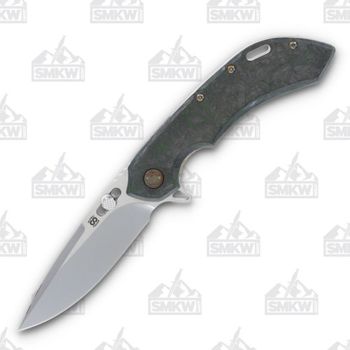 Olamic Wayfarer 247 Folding Knife T-047P Purist Green Dark Matter (Neontropic)