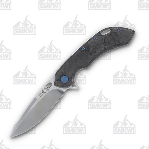 Olamic Wayfarer 247 Folding Knife T-043P Dark Matter (Black and Blue)