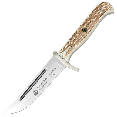 Puma SGB Trail Guide Fixed Blade POM Commando Stag 