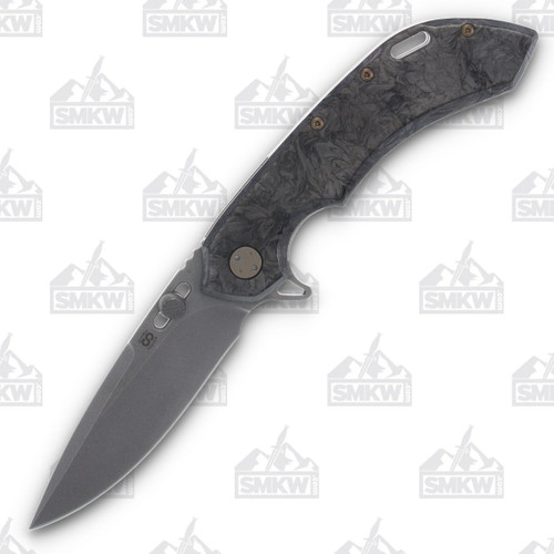 Olamic Wayfarer 247 Folding Knife T-044P Dark Matter (Black and Bronze)