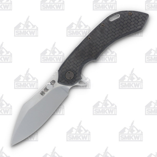 Olamic Wayfarer 247 Folding Knife T-050C 12K Twill (Dark Blast Bronze)