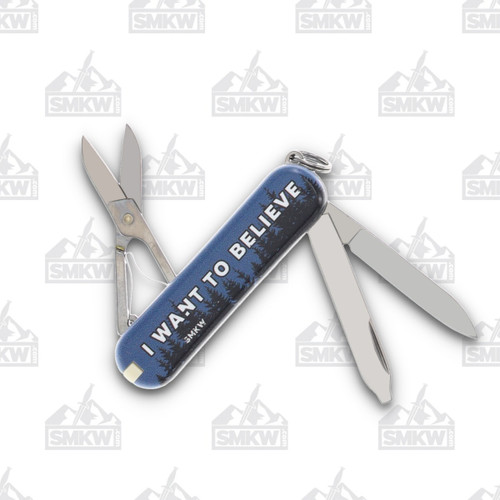 Victorinox Classic SD Swiss Army Knife I Want To Believe UFO SMKW Special Design