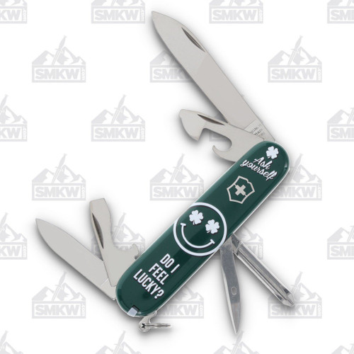Victorinox Tinker Swiss Army Knife Do I Feel Lucky Saint Patrick's Day SMKW Special Design