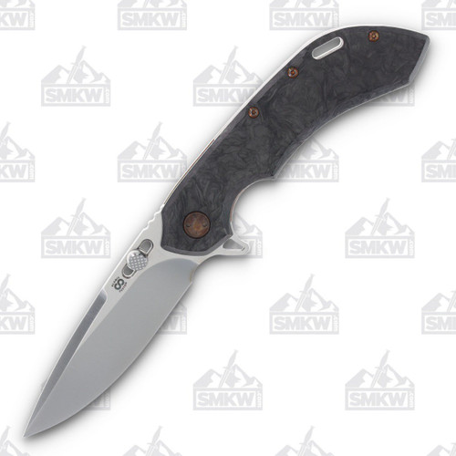 Olamic Wayfarer 247 Folding Knife T-033P Dark Matter (Black Antique Neontropic)