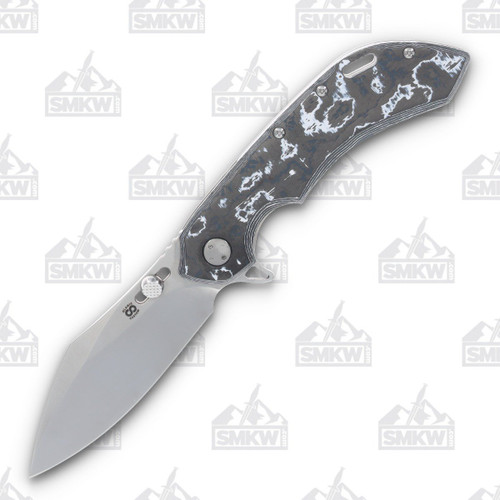 Olamic Wayfarer 247 Folding Knife T-079C Cutlass White Storm (Satin)