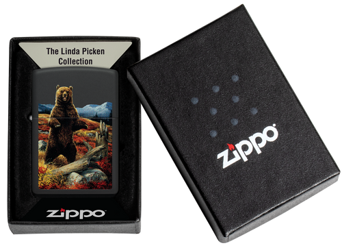 Zippo Linda Picken Brown Bear Lighter