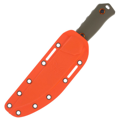 Benchmade Raghorn Fixed Blade Knife (OD Green) - Smoky Mountain Knife Works