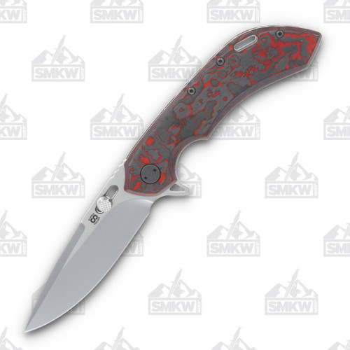 Olamic Wayfarer 247 Folding Knife T-063P Purist Lava Flow (Stonewash)