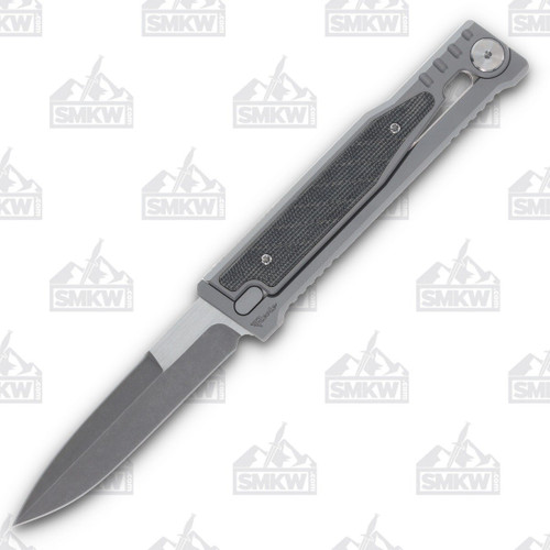 Reate Exo Black Micarta Gravity Knife (Dagger)