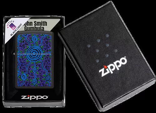 Zippo John Smith Gumbula Black Matte Lighter