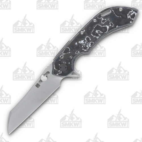 Olamic Wayfarer 247 Folding Knife T-056W Wharning White Storm (Dark Blast)