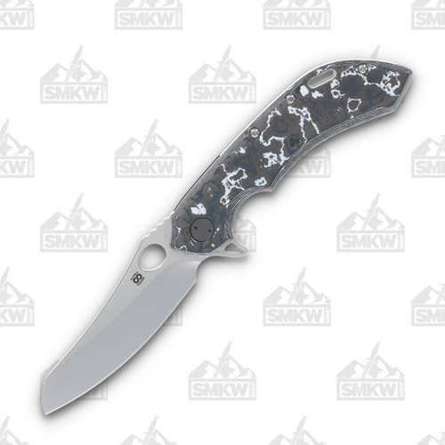 Olamic Wayfarer 247 Folding Knife T-059M Mouflon White Storm (Dark Blast)