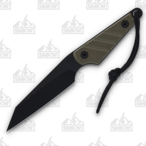 Medford UDT-1 Fixed Blade PVD S35VN Olive Drab G-10 (PVD Hardware)