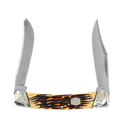 Rough Ryder Tuff Stag Large Moose Folding Knife RR2370